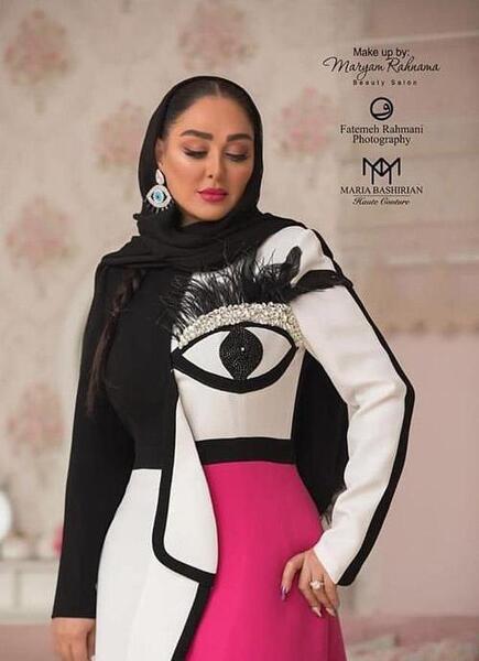 عکس علیرضا صادقی شوهر الهام حمیدی