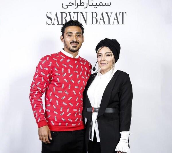 عکس شوهر خواهر ساره بیات