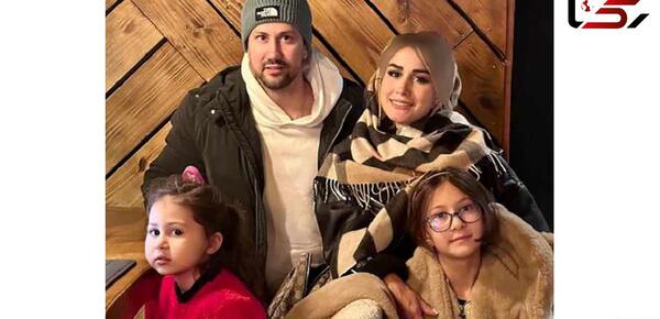 عکس شوهر و بچه ی سوگند