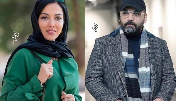 عکس همسر احسان علیخانی و فرزندش