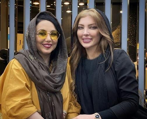 عکس همسر و فرزند بهنوش بختیاری