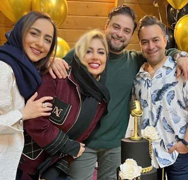 عکس تولد همسر بابک جهانبخش