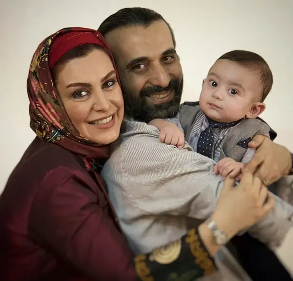 عکس شوهر ماه چهره خلیلی