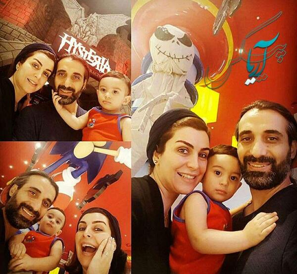 عکس شوهر ماه چهره خلیلی
