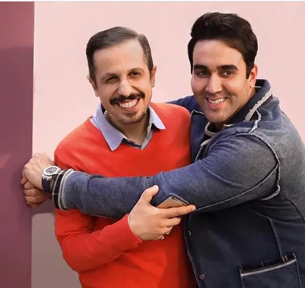 عکس همسر و فرزند جواد رضویان