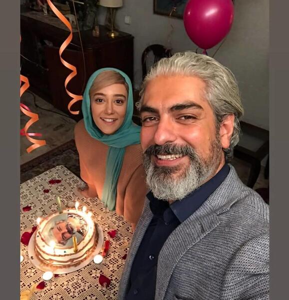 عکس جدید مهدی پاکدل و همسر دومش