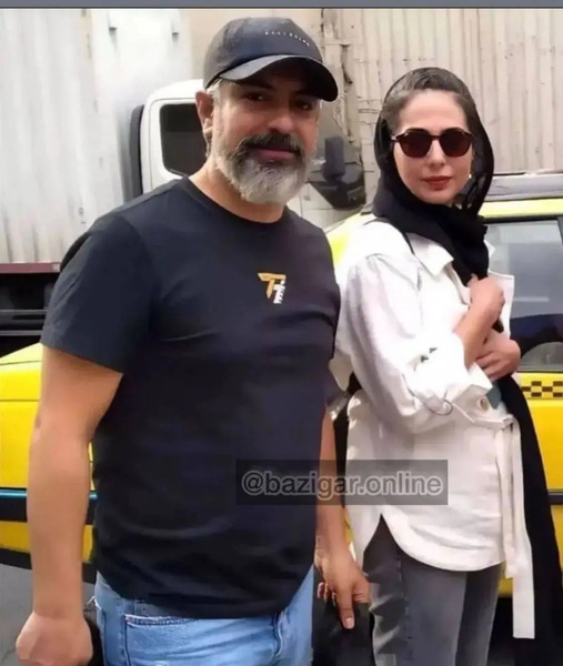 عکس جدید مهدی پاکدل و همسر دومش
