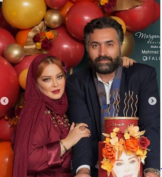 عکس امیرخسرو عباسی شوهر بهاره رهنما