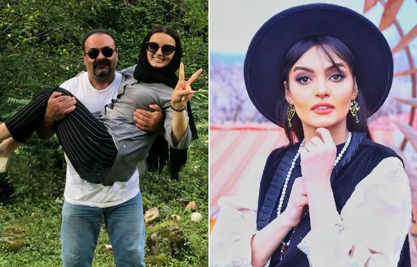عکس شوهر بیتا در اوای باران