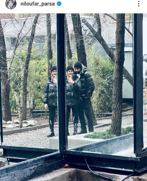 عکس شوهر بیتا در اوای باران