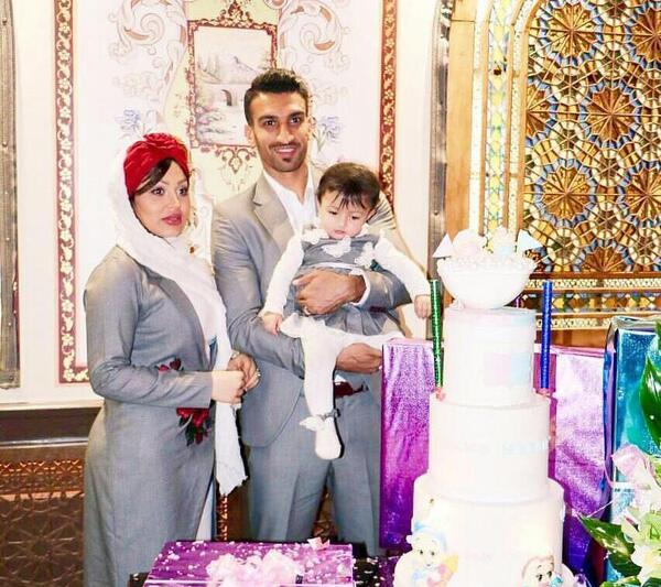 عکس همسر واقعی مهدی ترابی