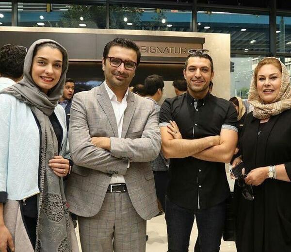 عکس همسر واقعی مهرانه مهین ترابی
