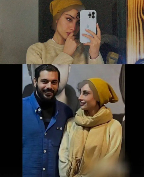 عکس از همسر ترلان پروانه