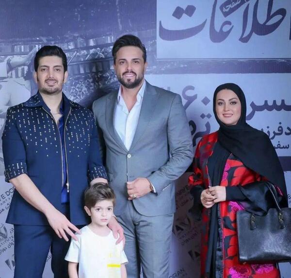 عکس پدرام کریمی و همسر