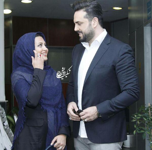 عکس پدرام کریمی و همسر