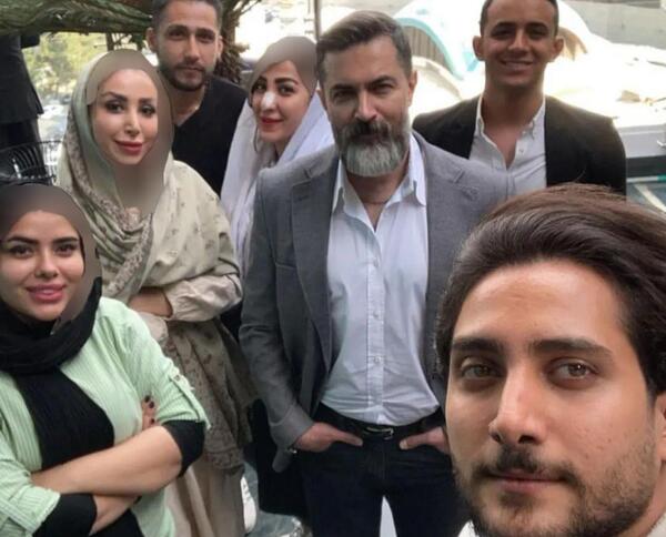 عکس همسر و فرزندان پارسا پیروزفر