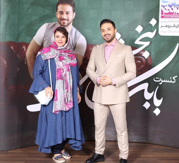 عکس همسر و فرزند بابک جهانبخش