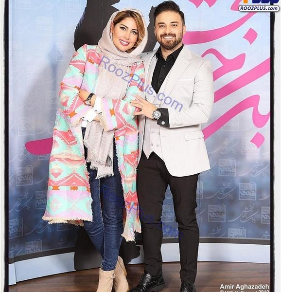 عکس همسر و فرزند بابک جهانبخش