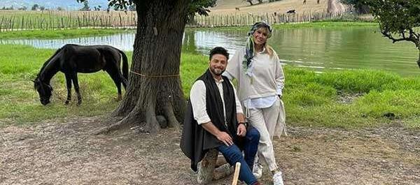 عکس همسر و فرزند بابک جهانبخش