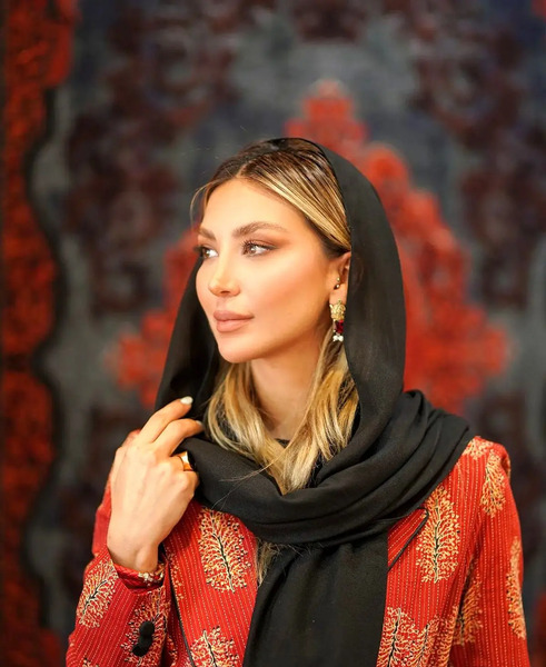 عکس همسر واقعی بهرام افشاری