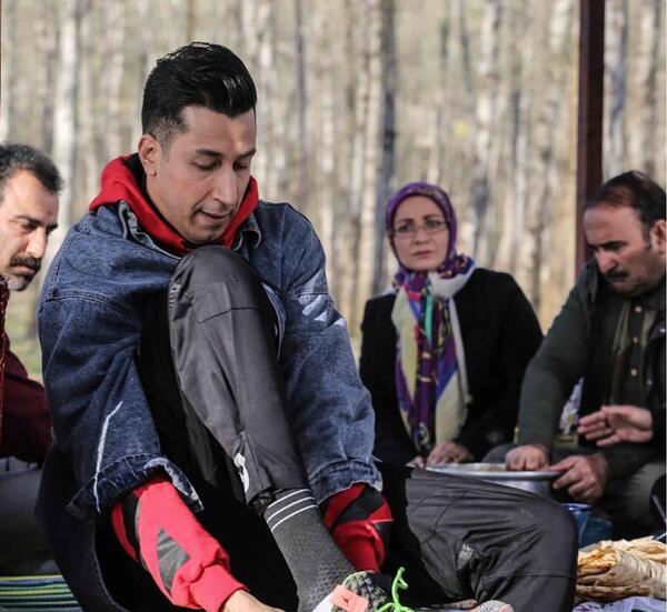 عکس همسر واقعی بهرام افشاری