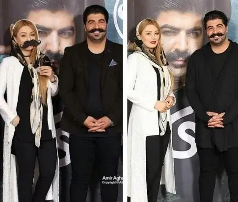 عکس همسر واقعی بهنام بانی
