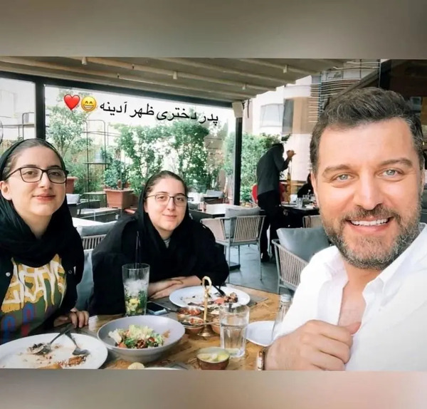عکس غزل حشمت همسر باربد بابایی