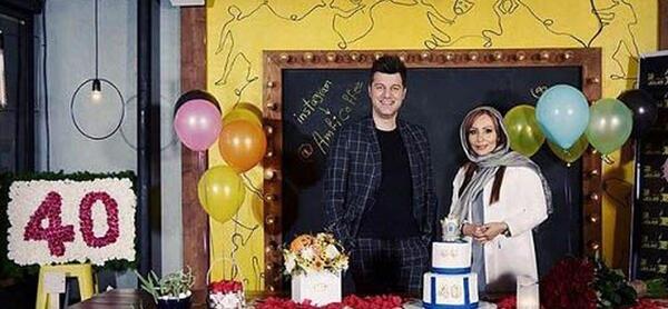 عکس غزل حشمت همسر باربد بابایی