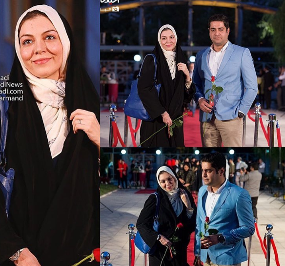 عکس همسر و فرزند آزاده نامداری