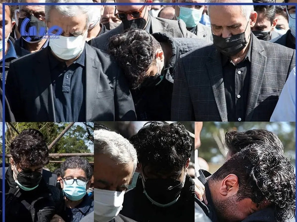 عکس همسر و فرزند آزاده نامداری