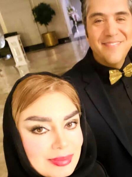 عکس مرتضی علی آبادی همسر اول صبا راد