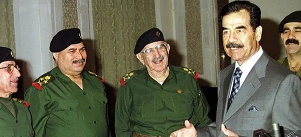 عکس همسر سوم صدام حسین