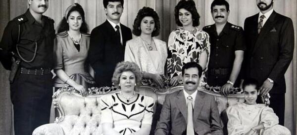 عکس همسر سوم صدام حسین