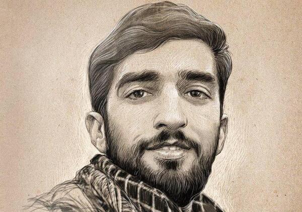 عکس ازدواج همسر شهید حججی