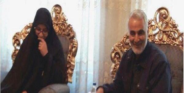 عکس ازدواج همسر شهید حججی