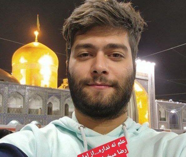 زیباترین عکس همسر شهید بابک نوری هریس
