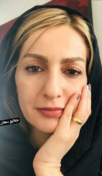 عکس جدید شقایق دهقان و همسر جدیدش