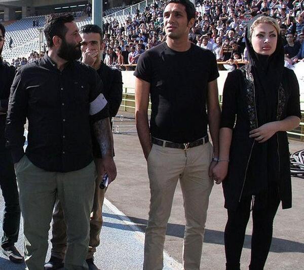 عکس قدیمی همسر سپهر حیدری