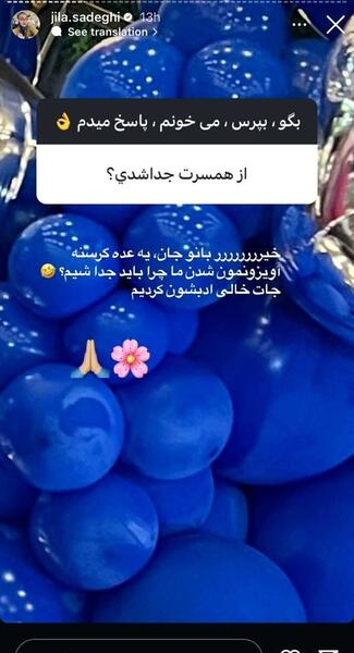 عکس همسر سابق ژیلا صادقی
