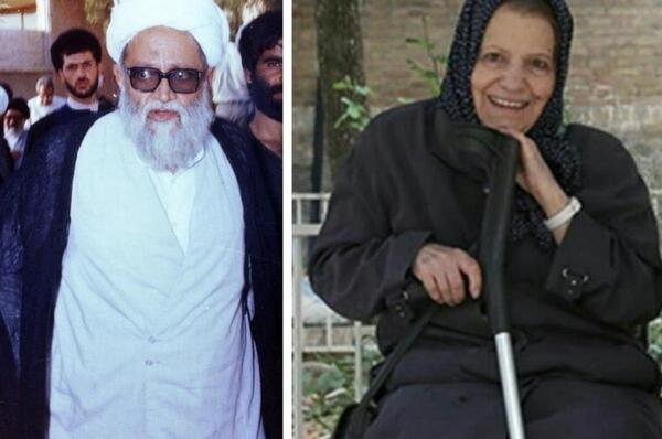 عکس جوانی همسر سید مصطفی خمینی