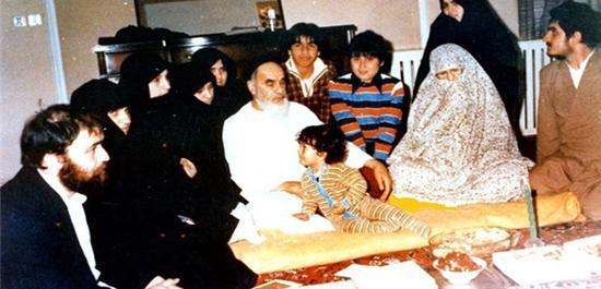 عکس جوانی همسر سید مصطفی خمینی