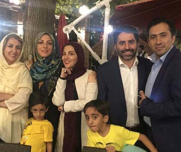 عکس همسر و فرزند ژیلا صادقی