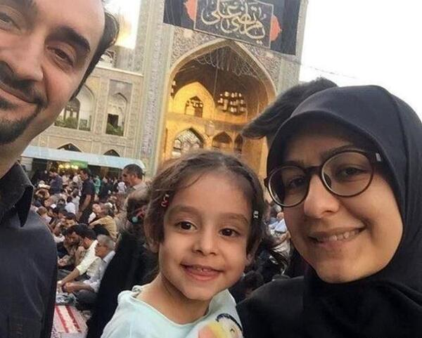عکس همسر و فرزند ژوله