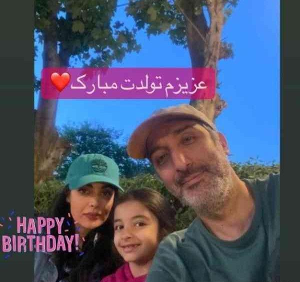 عکس همسر و فرزند ژوله