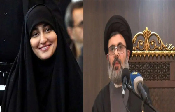 عکس همسر زینب قاسم سلیمانی