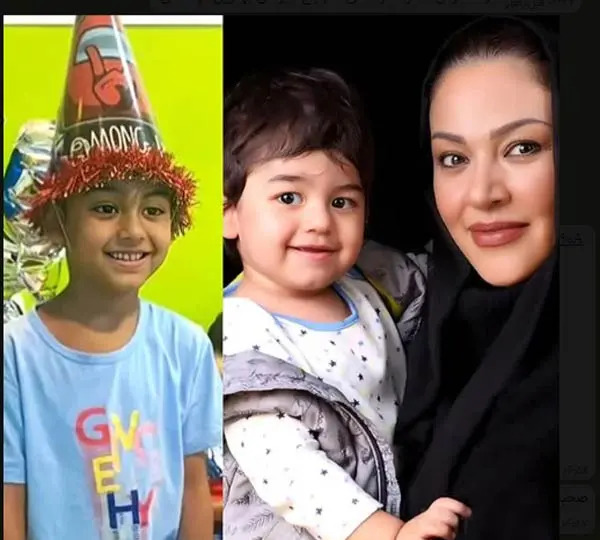 عکس همسر و فرزند زیبا بروفه