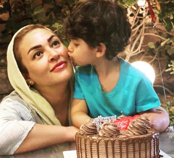 عکس همسر و فرزند زیبا بروفه