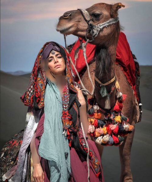 عکس ساناز ارجمند همسر دوم شهاب حسینی