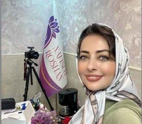 عکس همسر اول نفیسه روشن