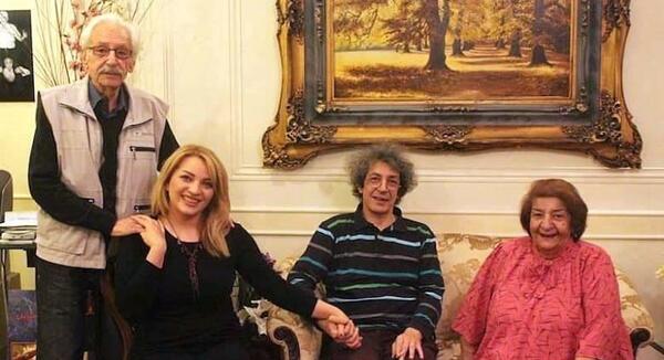 عکس همسر و فرزندان جمشید مشایخی